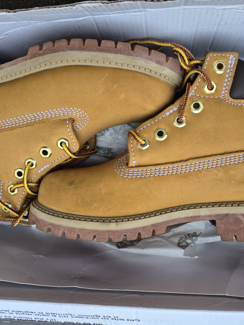 Timberland Wheat Yellow Kids' Work Boots